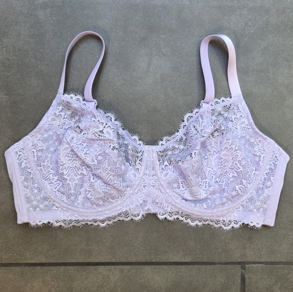 HSIA Lace Underwire Bra 42DD - Picture 3 of 8